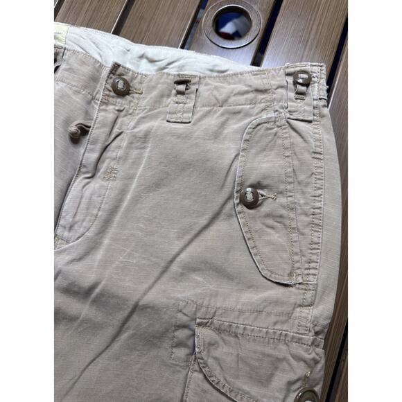 VTG Polo Ralph Lauren RLPC OG-107 GS Combat Trousers Army Khaki Men 36x30 - Picture 11 of 16